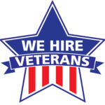 we hire veterans logo