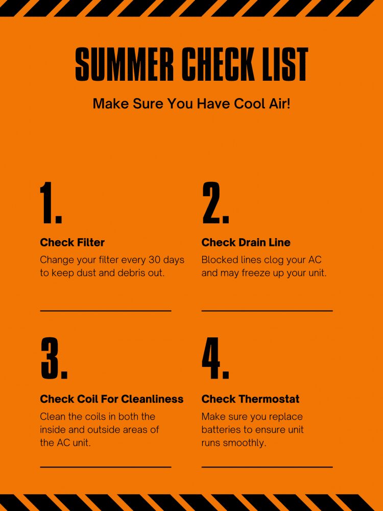 summer air conditioning checklist  part 2