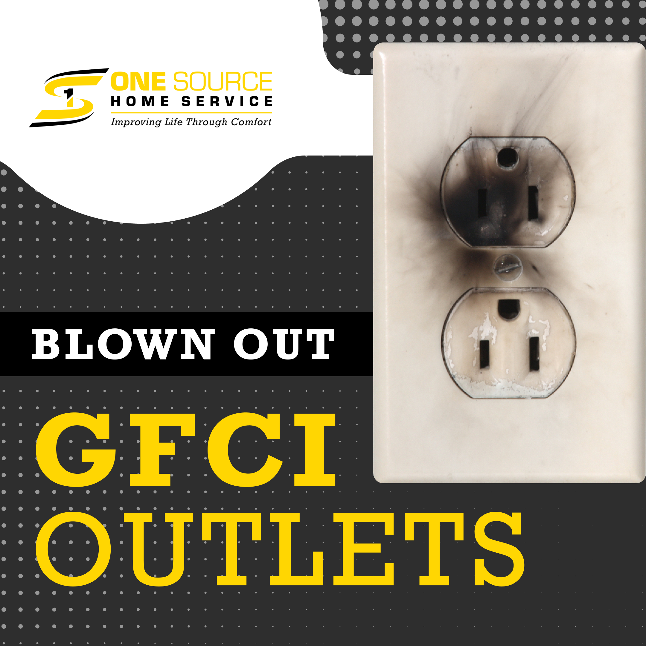 Signs of Blown Out GFCI Outlets One Source