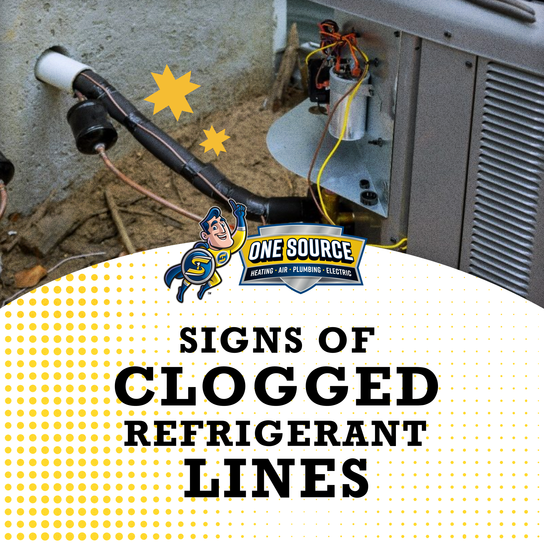 One Source - Signs of Clogged Refrigerant Lines